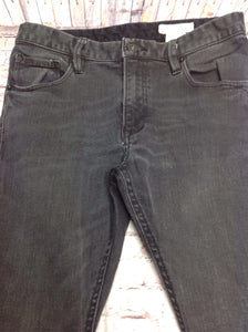 H & M Gray Denim Solid Jeans