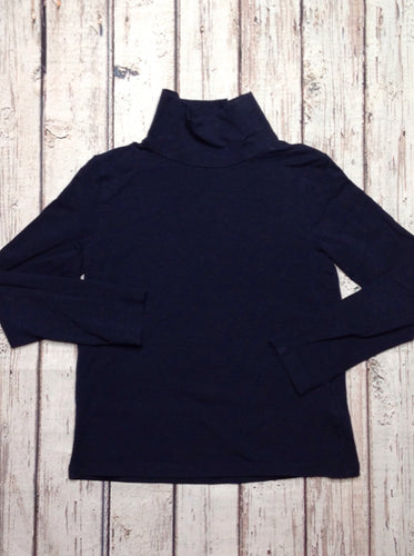 H & M Navy Solid Top