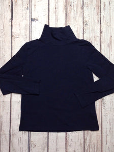 H & M Navy Solid Top