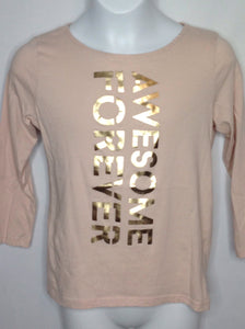 H & M PEACH & GOLD Top
