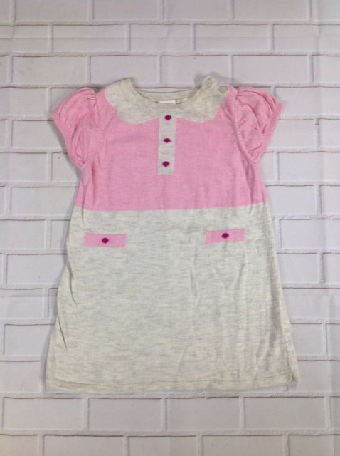 H & M Pink & Gray Dress