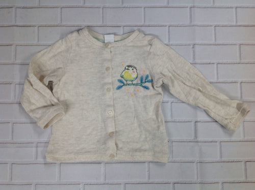 H & M TAN PRINT Sweater