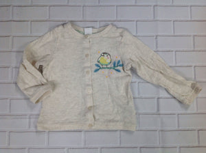 H & M TAN PRINT Sweater