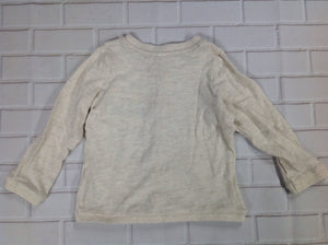 H & M TAN PRINT Sweater