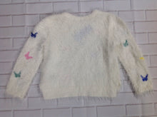 H & M White Print Sweater