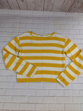 H & M Yellow Print Sweater