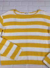 H & M Yellow Print Sweater