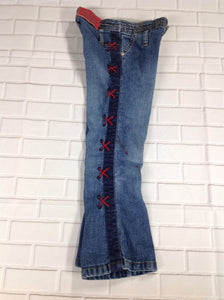 HARLEY DAVIDSON Denim & Red Jeans