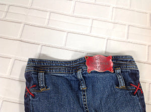 HARLEY DAVIDSON Denim & Red Jeans