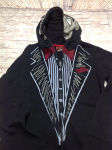 HAWK Black Print Top
