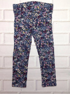 H&M Blue Print Floral Pants