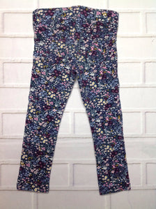 H&M Blue Print Floral Pants