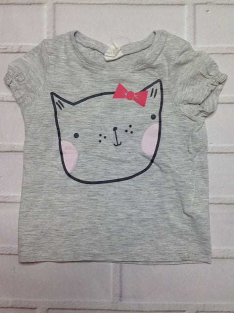 H&M GRAY PRINT Top