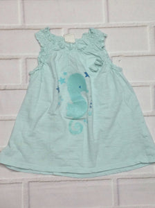 H&M Light Green Top