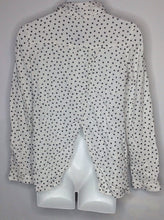 H&M OFF-WHITE & BLUE Top