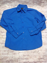 HOLIDAY EDITIONS Blue BUTTON UP Top