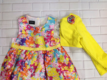 HOLIDAY EDITIONS YELLOW & PINK Dress