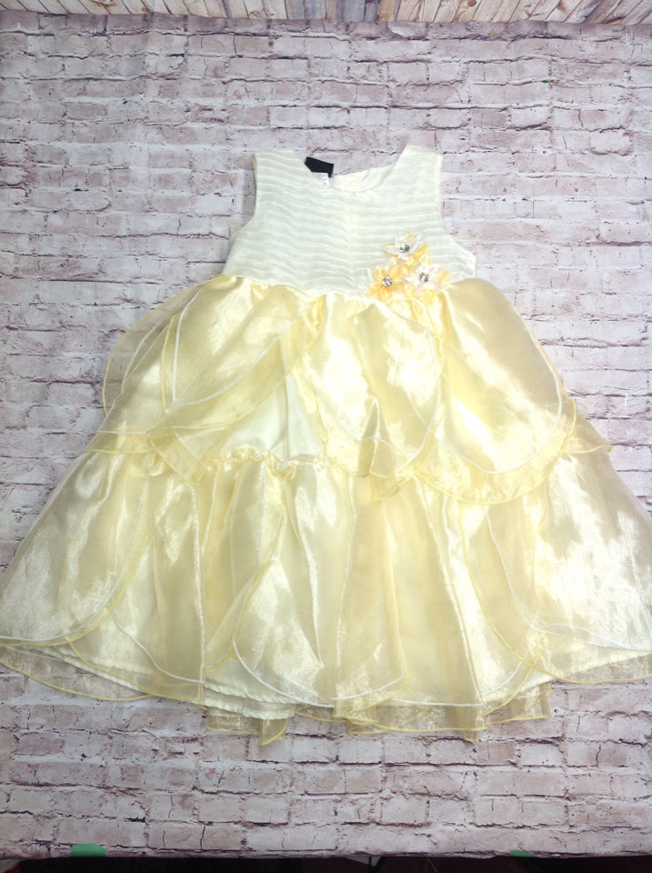 HOLIDAY EDITIONS yellow w/flowers Dress