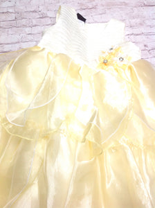 HOLIDAY EDITIONS yellow w/flowers Dress