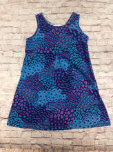 Hanna Anderson Purple & Blue Floral Dress