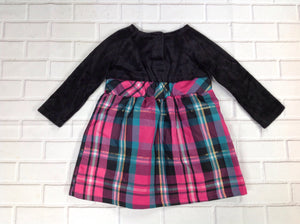 Healthtex Black & Pink Dress