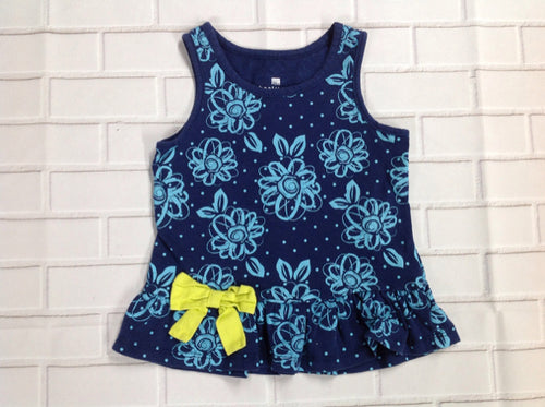 Healthtex Blue & Lime Top