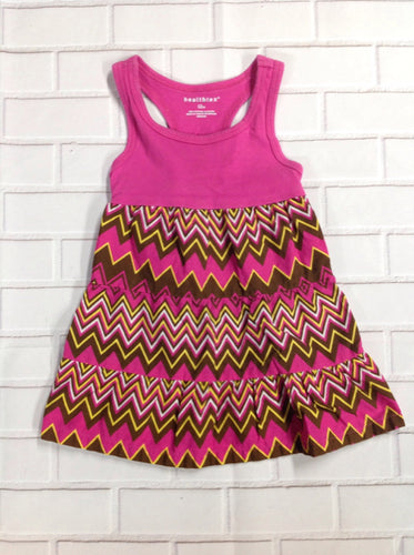 Healthtex PINK & BROWN Dress