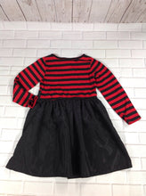 Healthtex Red & Black Stripe Dress