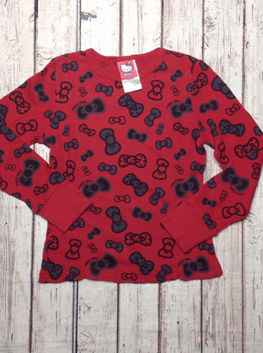 Hello Kitty Red & Black Top