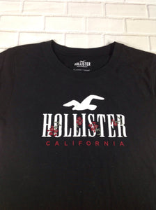 Hollister Black Print Top