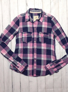 Hollister Pink & Blue Top