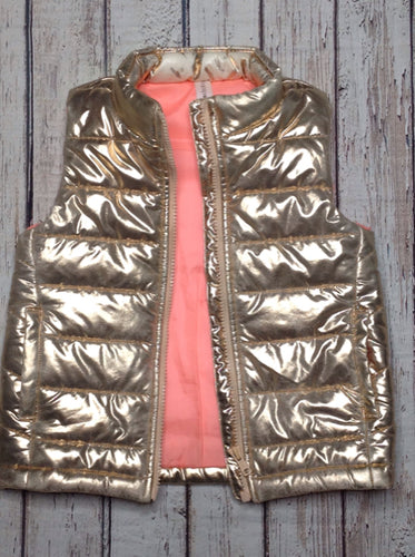 IDEOLOGY Gold & Coral Vest