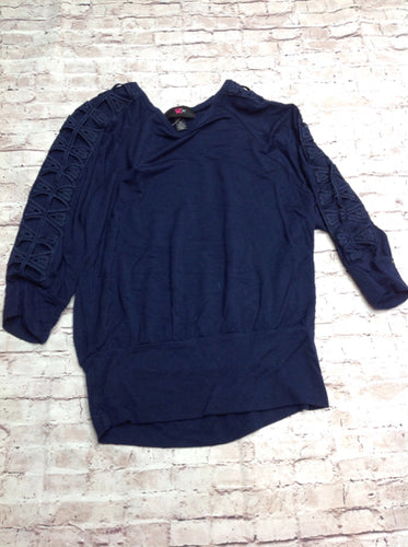 IZ BYER Blue Top