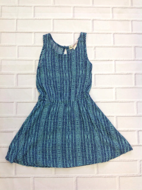 IZZY & ADDIE Blue & Green Dress