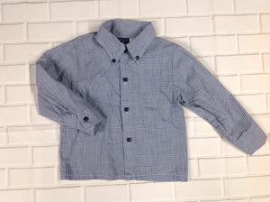 In Design Blue Print Top