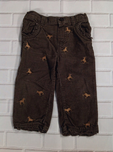 Izod Brown Print Pants