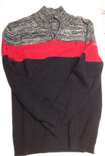 Izod Red & Black Sweater Top