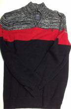 Izod Red & Black Sweater Top