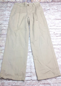 Izod Tan Solid Pants