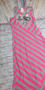 JENNA JESSIE Pink & Gray Dress