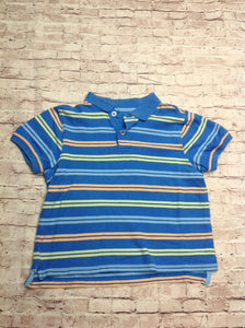 JK BLUE & YELLOW Stripe Top