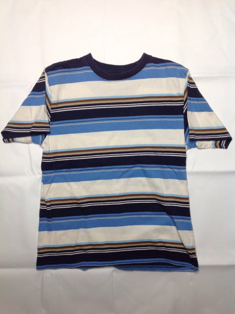 JK Blue & Beige Stripe Top