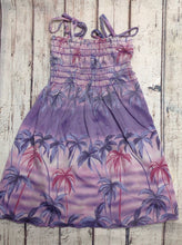 JOEY B Pink & Purple PALM TREES Dress