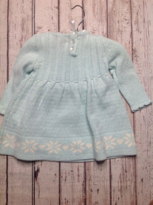 JOY White & Light Green Dress