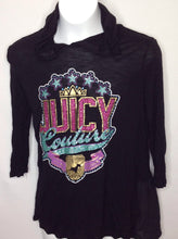 JUICY COUTORE Black Print Top