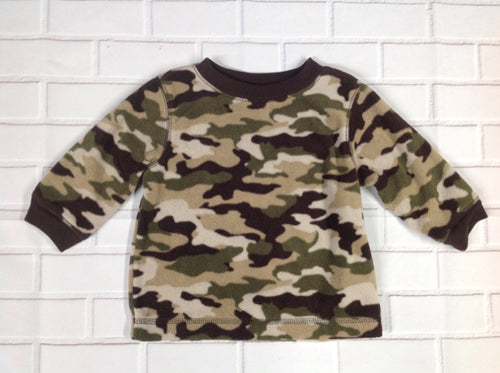 JUMPING BEANS Beige & Green Top