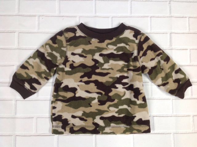 JUMPING BEANS Beige & Green Top