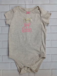 JUMPING BEANS Beige & Pink Top