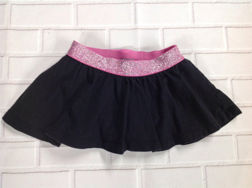 JUMPING BEANS Black & Pink Skirt