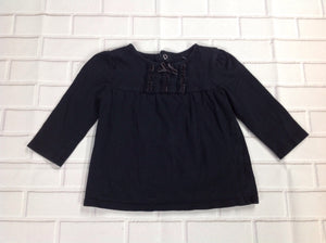 JUMPING BEANS Black Print Top